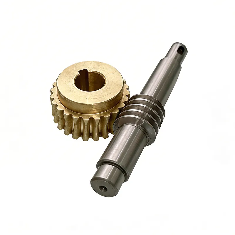Case Hardening Worm gear and Bronze Worm Wheel for Gearbox