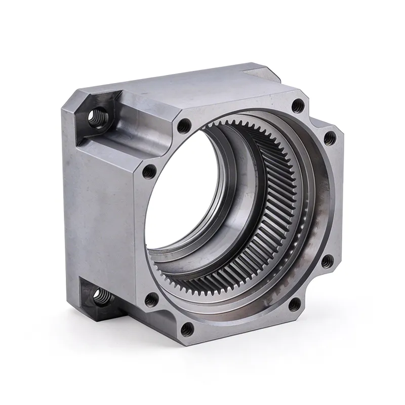 DIN6 Skiving Internal Helical Gear Housing in High Precision Gears