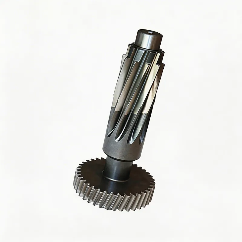 helical gear set for helical gearboxes lifting machine