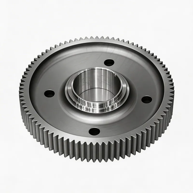 spur gear shaft with hole gearbox parts for uav drone