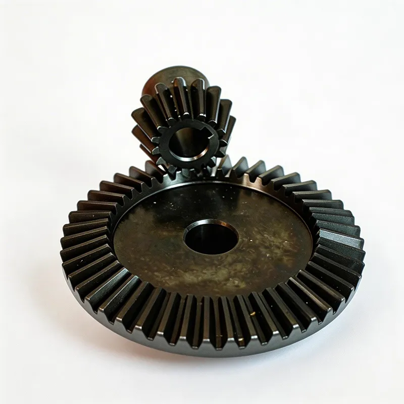 Straight Tooth Pinion Spur Bevel Gear for Mechanical Agriculture Machine